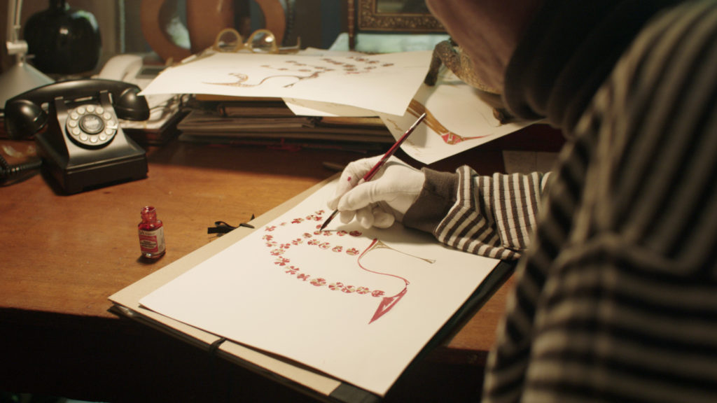 Manolo working in his study at home
